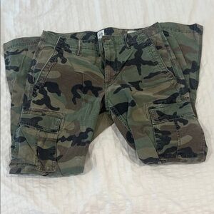 Kids Camo Cargo Shorts